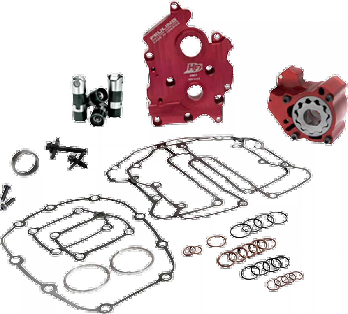 Feuling OIL PUMP CORP. Race Series Oil System Kit - Oil Cooled - M8 - 7097ST