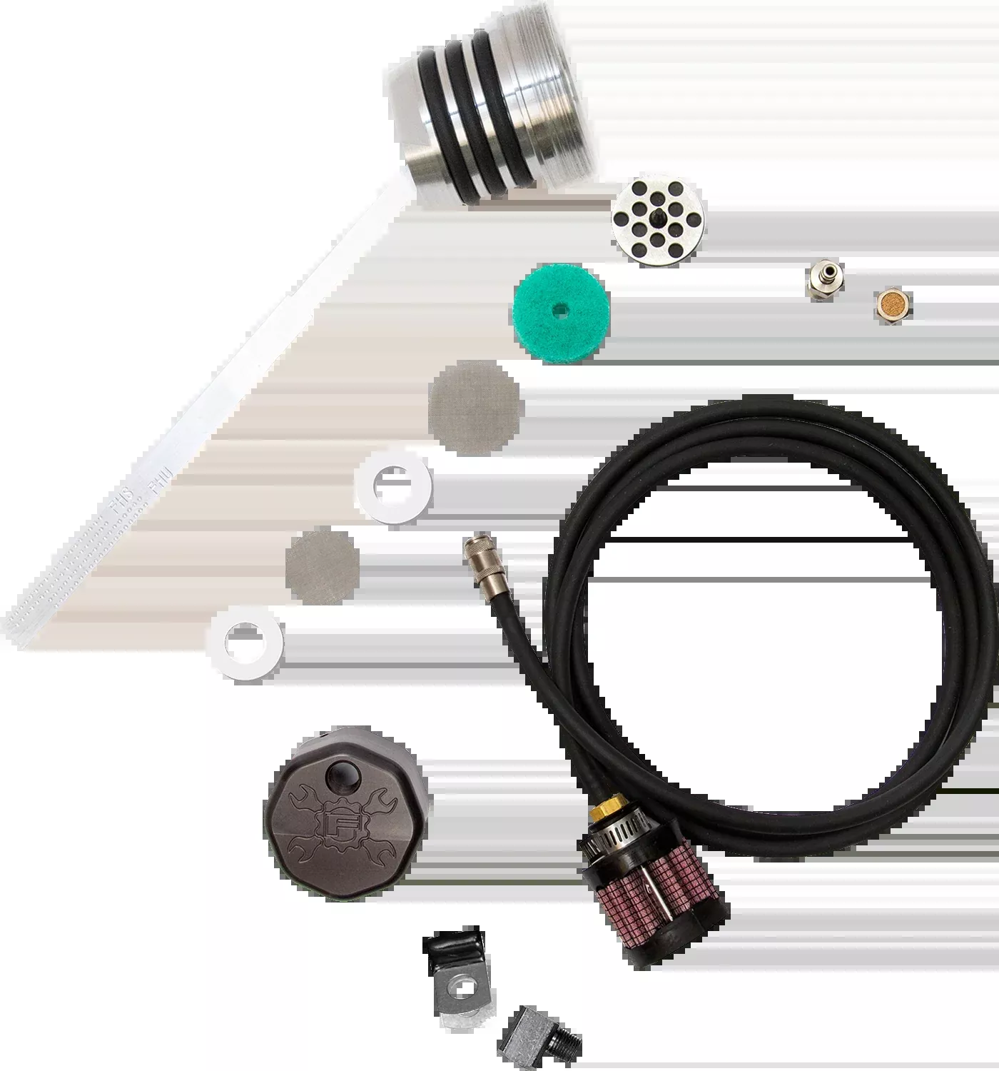 Feuling OIL PUMP CORP. Vented Dipstick - Black - 99-05 Dyna - 3094