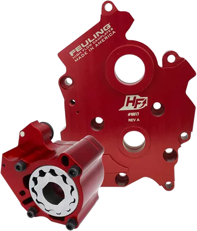 Feuling Parts M8 Race Series Oil Pump with Plate - Oil Cooled