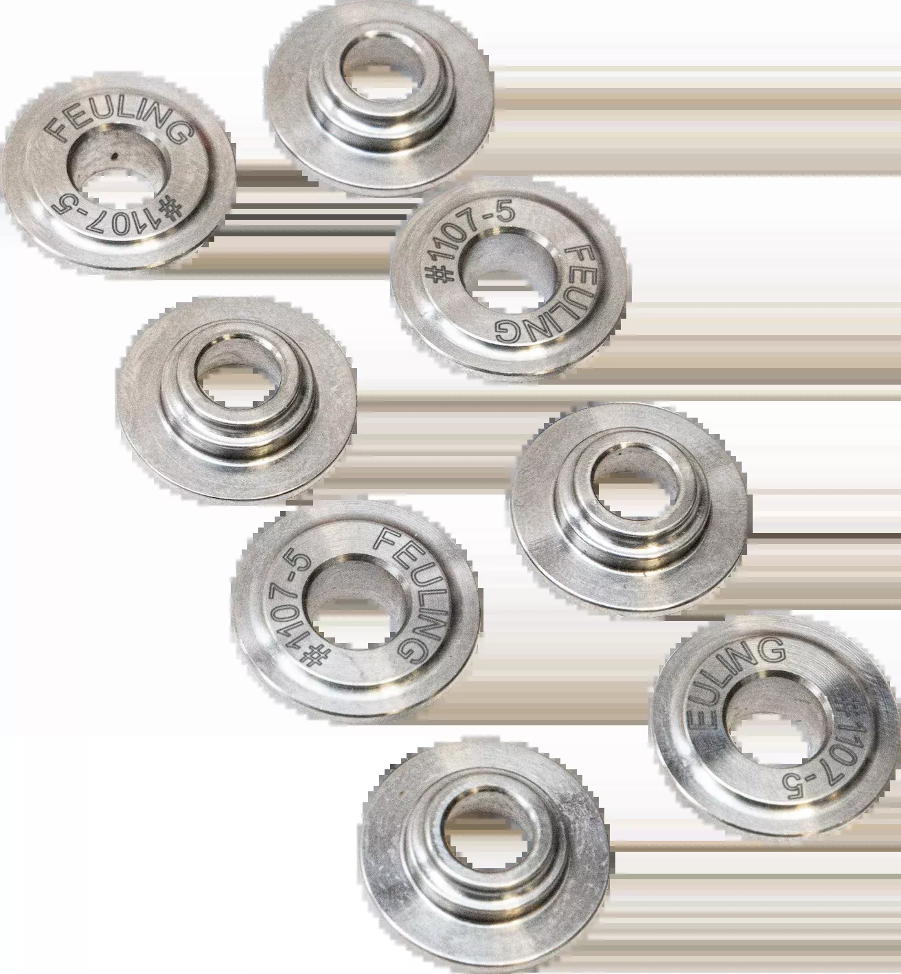 Feuling Retainer Kit - Titanium - -0.050" - M8 - 1110