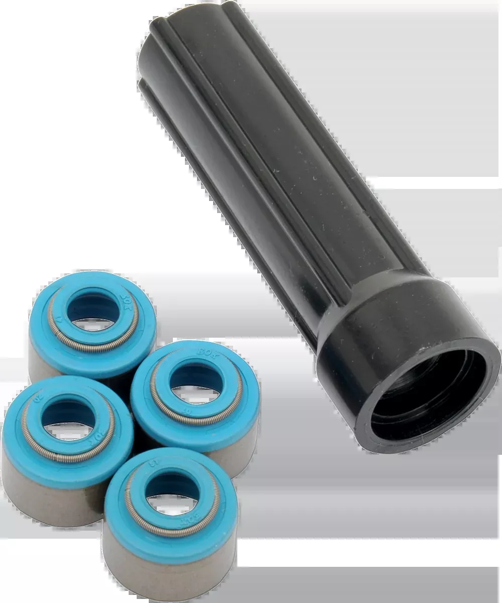 Feuling Valve Guide Seals - For 0.530" Guide - 5/16" Valve Stem - Screamin' Eagle Cylinder Heads - 1077
