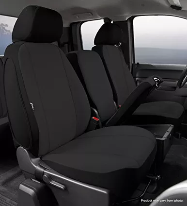 Fia SP87-35 BLACK Seat Protector Series 1st Row Black Seat Covers