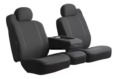 FIA SP88-25 BLACK Custom Fit Front Seat Cover Split Seat 40/20/40 - Black