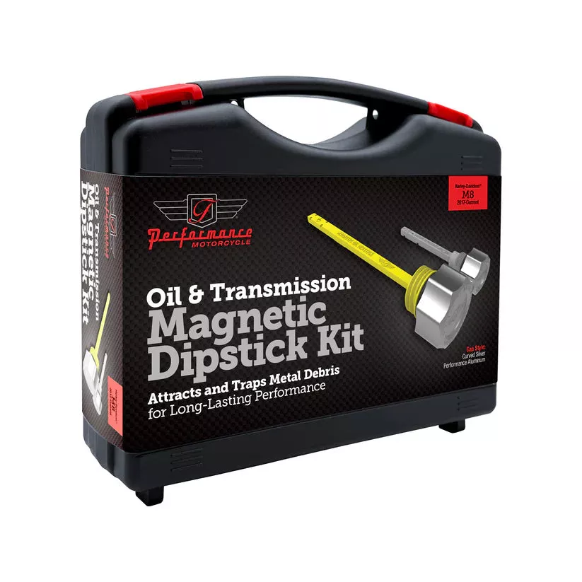 FIGURATI DESIGN MAGNETIC DIPSTICK KIT HARLEY DAVIDSON MODELS