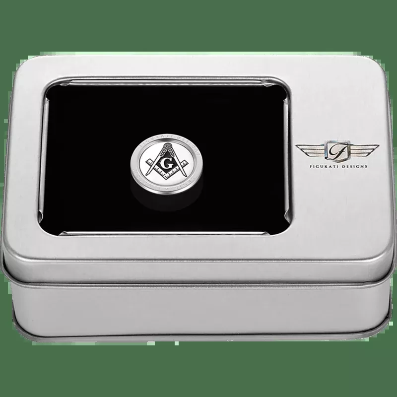 Figurati Designs Heel-TOE Shifter Cover With Masonic Emblem