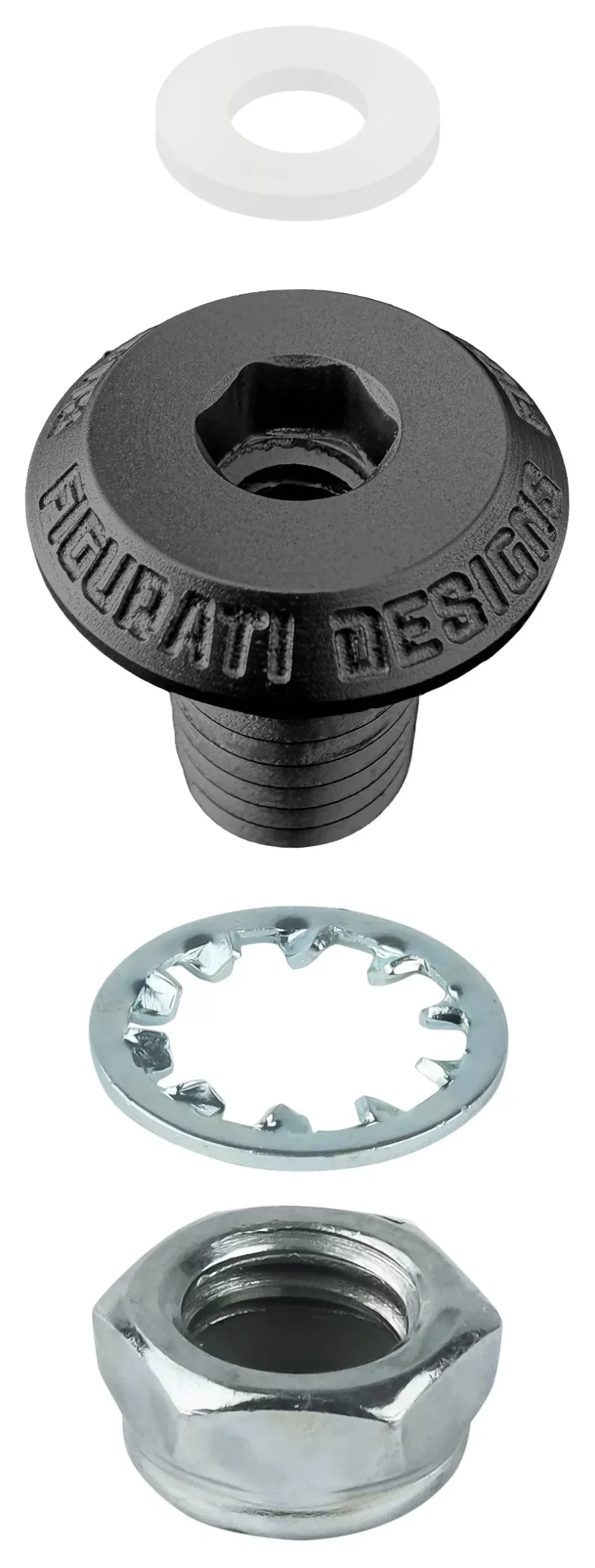 Figurati Designs Performance Fender Seat Screw Bushing Kit