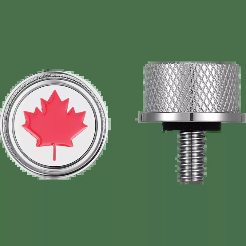 Figurati Designs Red Maple Leaf Seat Screw
