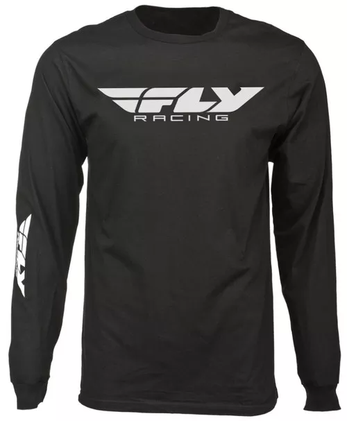 Fly Racing Corporate Mens Long Sleeve Shirt