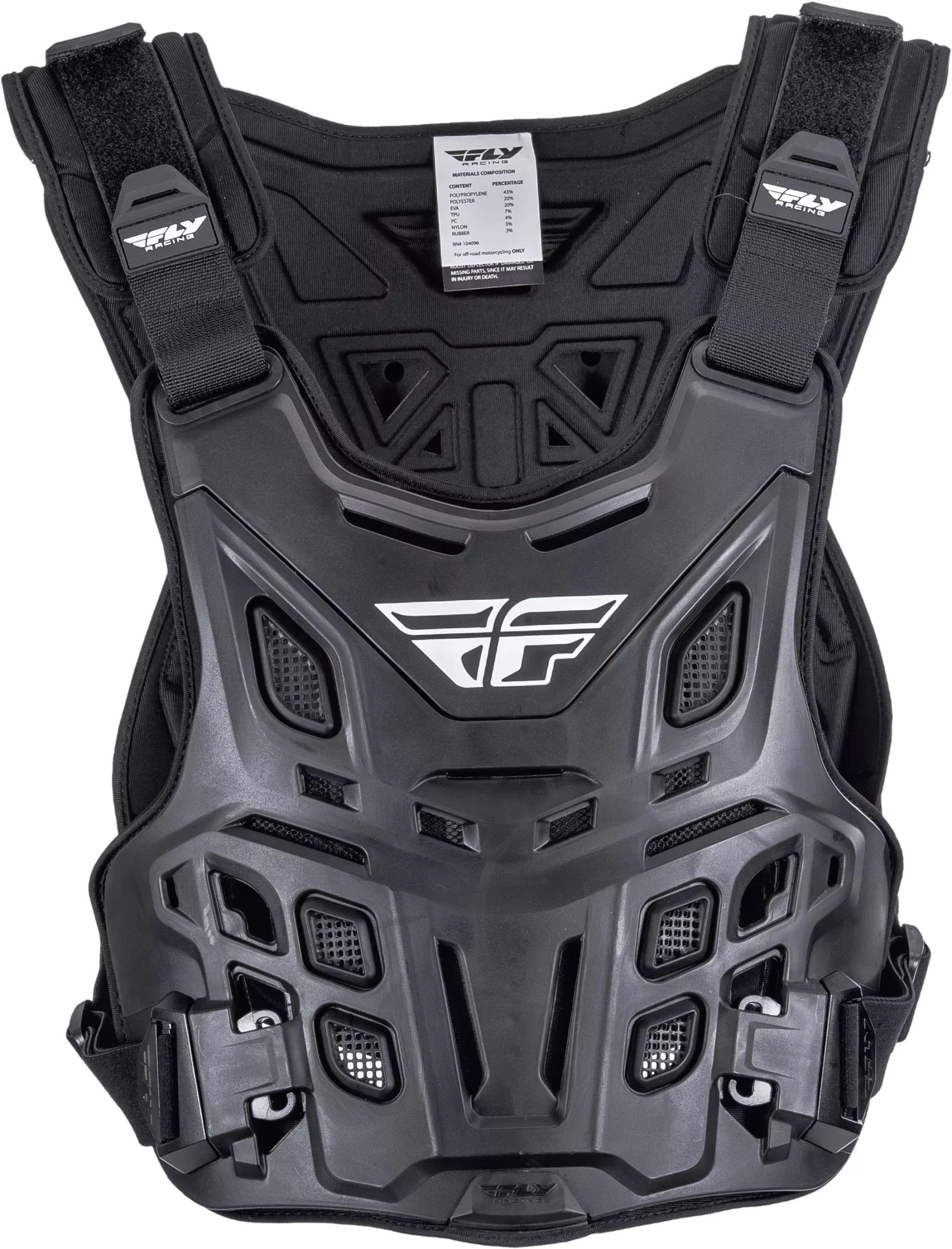 Fly Racing Revel Race Roost Guard Black-36-16041