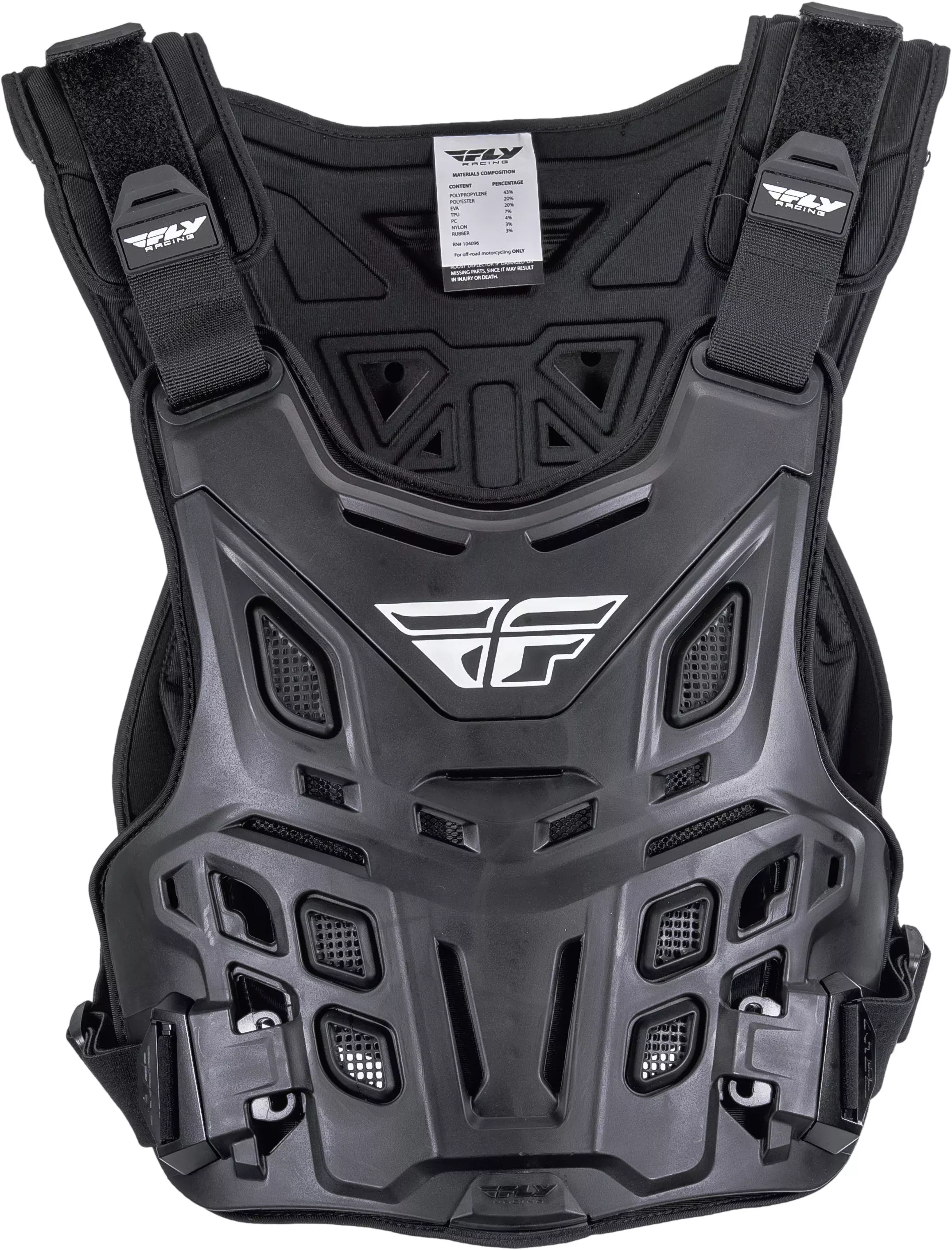 Fly Racing Revel Race Roost Guard Black-36-16041