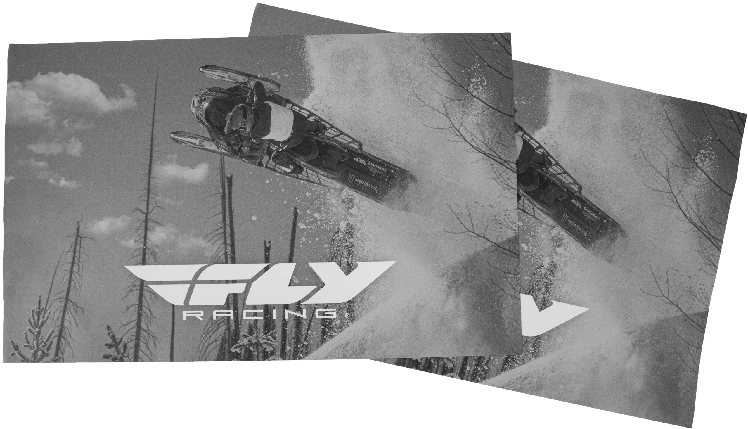 Fly Racing Snow Graphic Magnet 22×14-360-0004