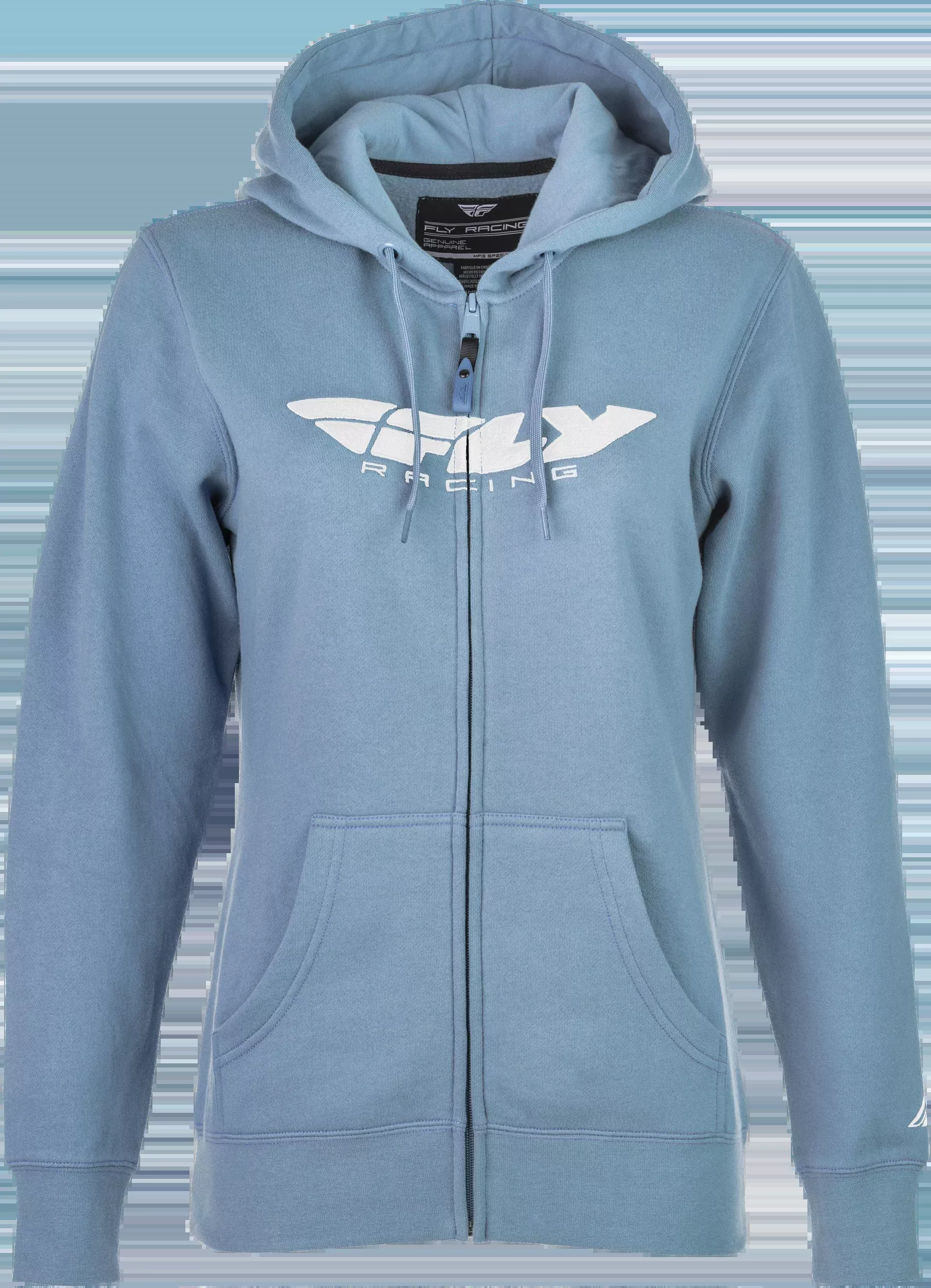 Fly Racing Women’S Fly Corporate Zip Up Light Blue 2x-358-00632X
