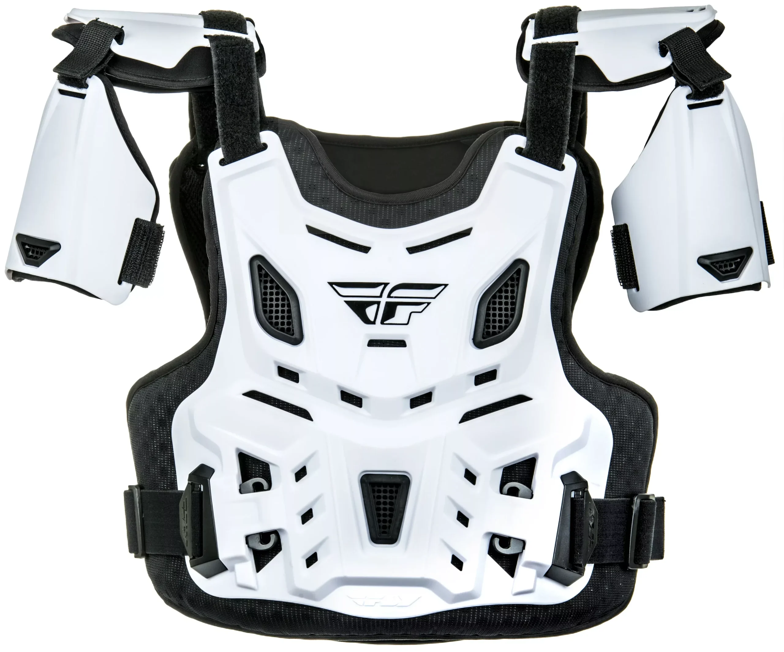 Fly Racing Youth Ce Revel Roost Guard White-36-16065