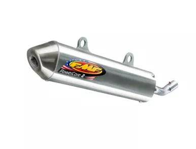FMF Racing PowerCore 2 Silencer , Color: Natural, Material: Aluminum 025064