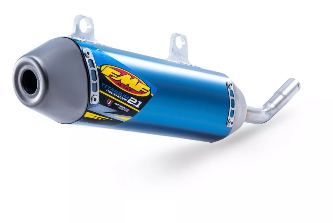 FMF Titanium Powercore 2.1 Silencer Yamaha YZ250X 2016-2026