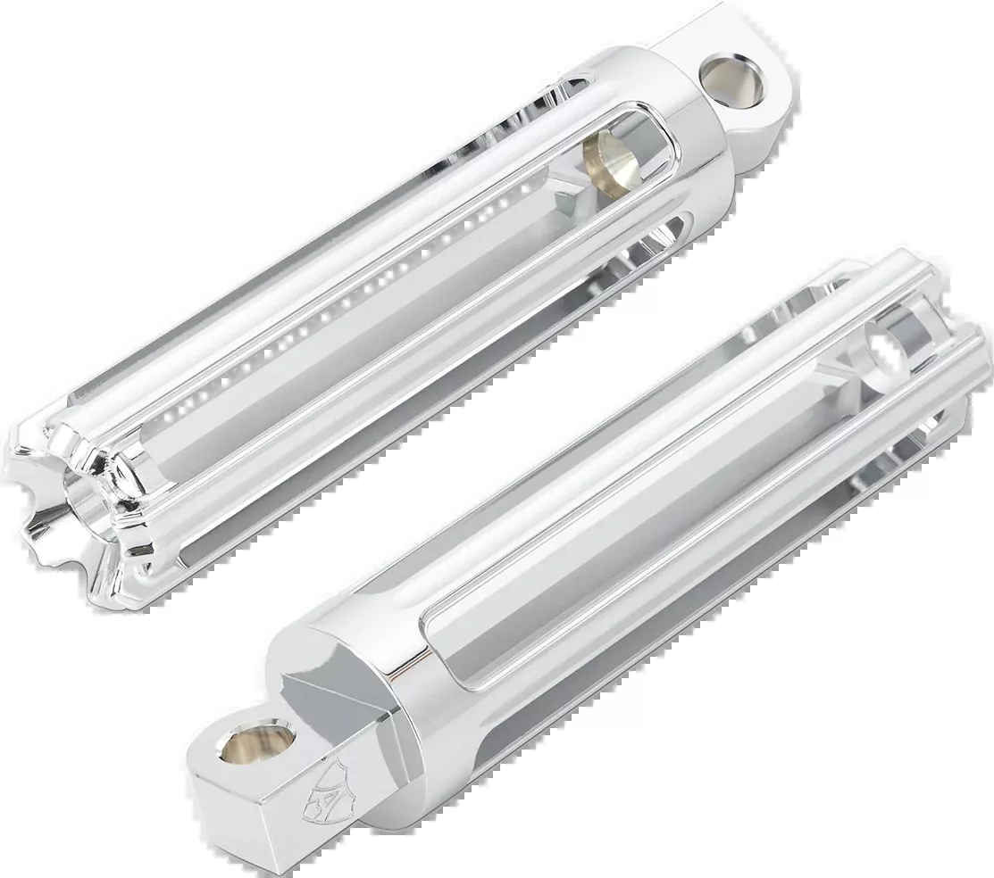 Footpegs - 10 Gauge - Chrome