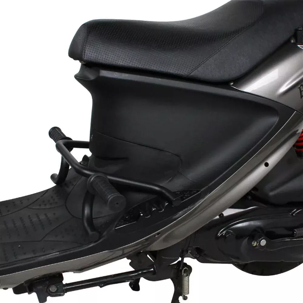 Footpegs (for Buddy Cowl Guard, Black); Genuine Buddy
