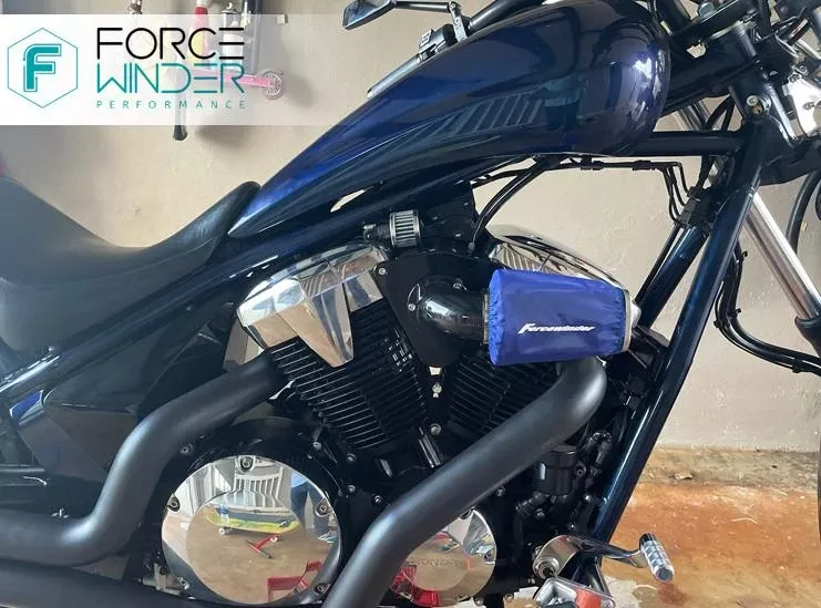 ForceWinder Air Intake for '10-Up Honda Fury, Interstate and Sabre - Select Polished or Gloss Black