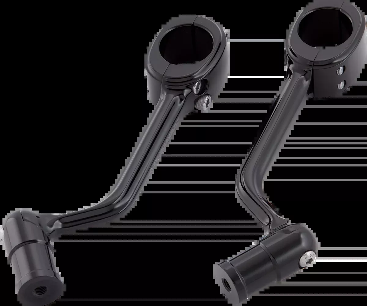 Forged Highway Peg Mounts - Black