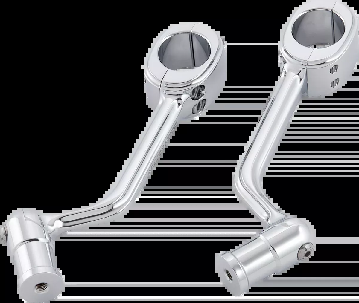 Forged Highway Peg Mounts - Chrome