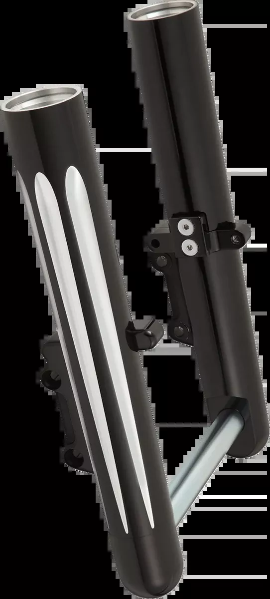 Fork Legs - Black - Deep Cut - Dual Disc