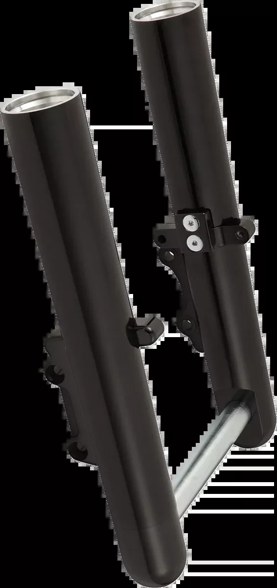 Fork Legs - Black - Smooth - Dual Disc