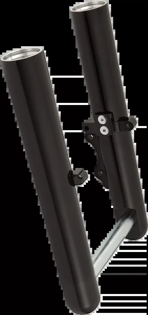 Fork Legs - Black - Smooth - Single Disc