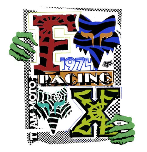 Fox Racing Deadstock Sticker