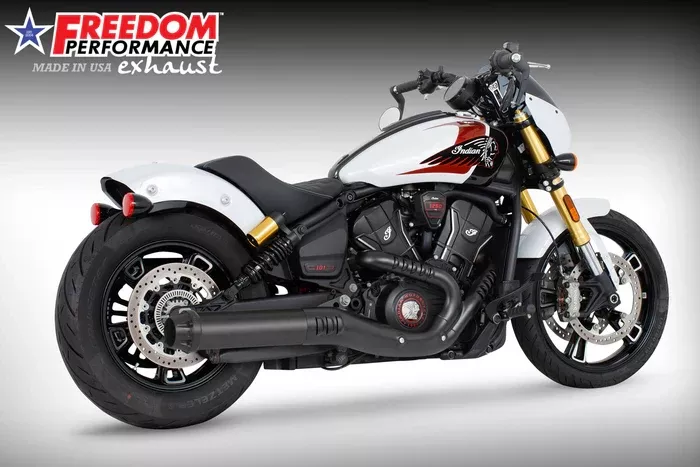 FREEDOM 4″ CLASSIC SLIP ON MUFFLER INDIAN SCOUT MODEL 2025