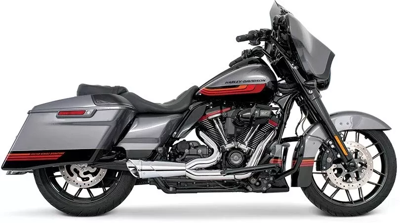 FREEDOM EXHAUST 2:1 SHORTY HARLEY BAGGER 17-26