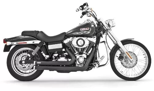 Freedom HD00046 Exhaust (Independence Shorty Black Dyna)