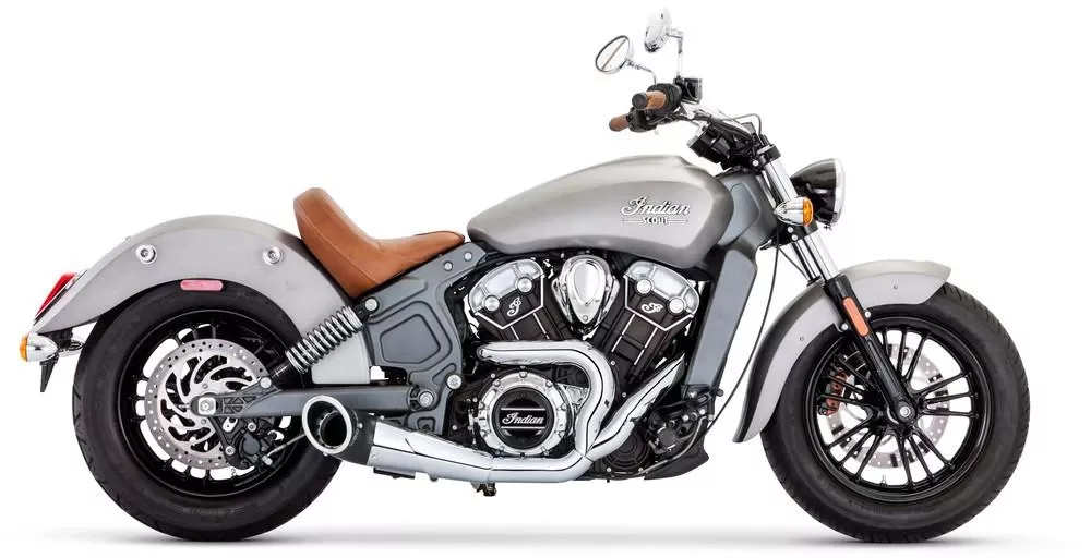 Freedom Performance Turnout 2-1 Exhaust System for '15-24 Indian Scout Models (Select Finish)