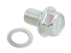 FRONT/REAR DIFFERNTIAL MAGNETIC DRAIN PLUG M10x1.25MM KAWASAKI 130BA1014, 92065-058
