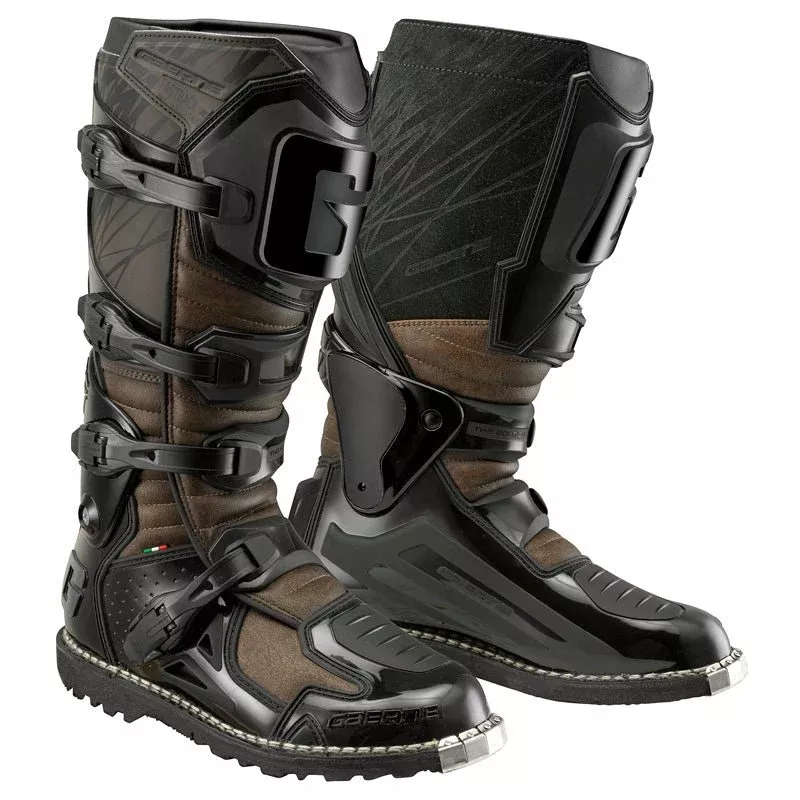 Gaerne Fastback Endurance MX Boots Black/Maroon (39.5)