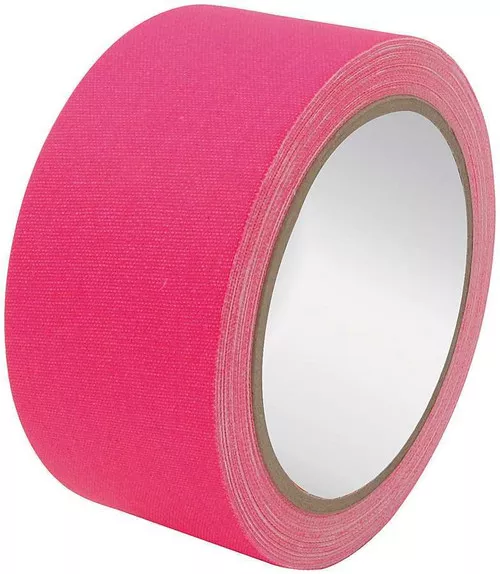 Gaffers Tape 2in x 45ft Fluorescent Pink ALL14146