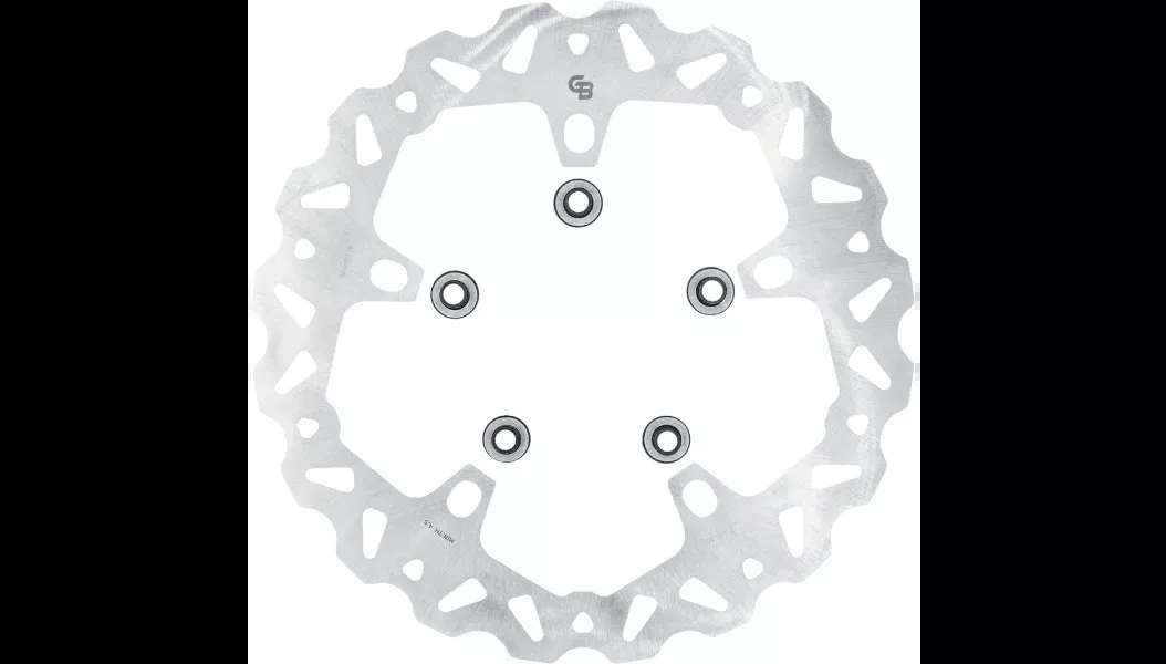 GBrakes Oversize Wave Brake Rotor – Front – 12.5″ – GBD9013X