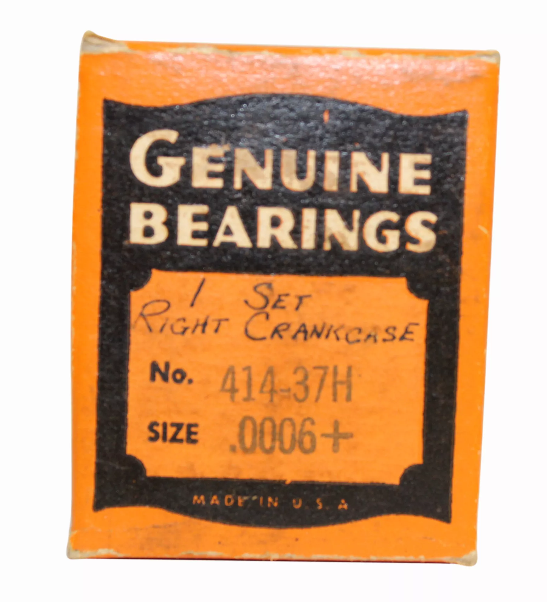 Genuine Harley Right Side Crank Case Bearing (+.0006)