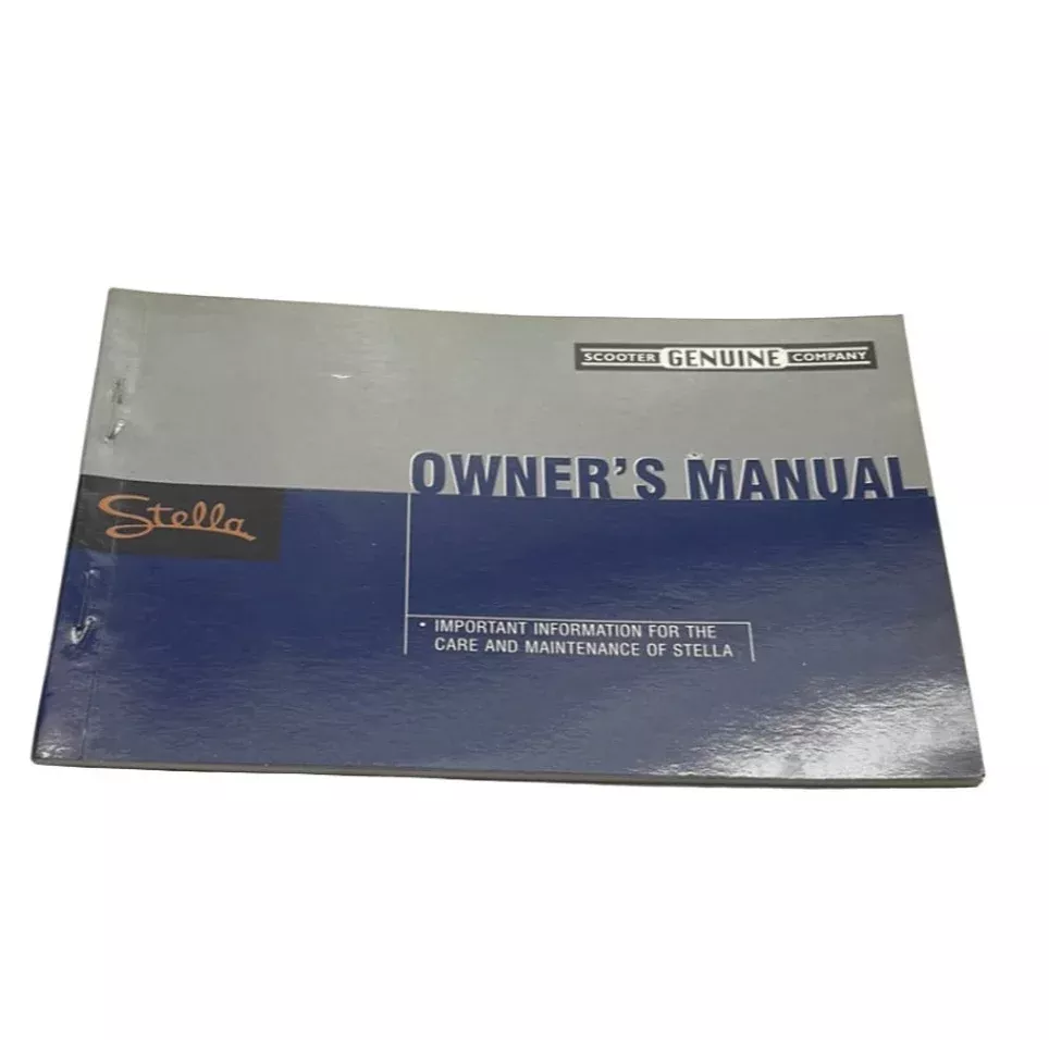 Genuine Stella 2T Owner's Manual