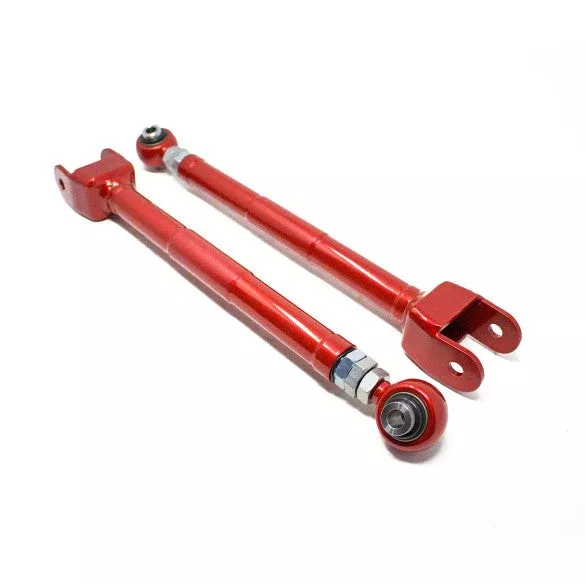 Godspeed Infiniti Q60 Coupe/Q40 (V36) 2014-16 Adjustable Rear Toe Arms With Spherical Bearings – Spring Bucket Conversion Ver. 2