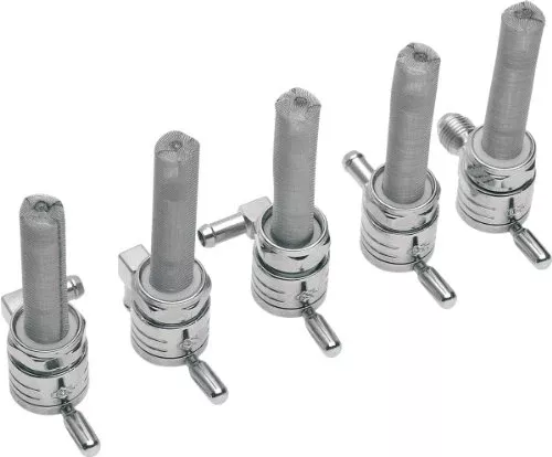 Golan Products 76-312B-CS 22mm Petcock BKWD Chrome (5/16 Hose)