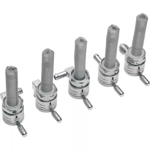 Golan Products 76-312D-CS 22mm Petcock DNWD Chrome (5/16 Hose)