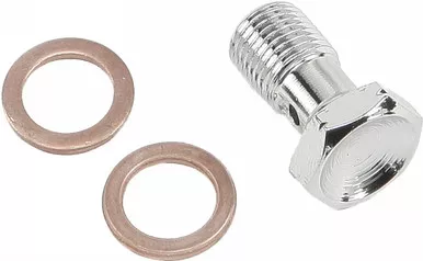 Goodridge Banjo Bolt Chrome 10Mmx1.0 Short – P992-03-31SCH