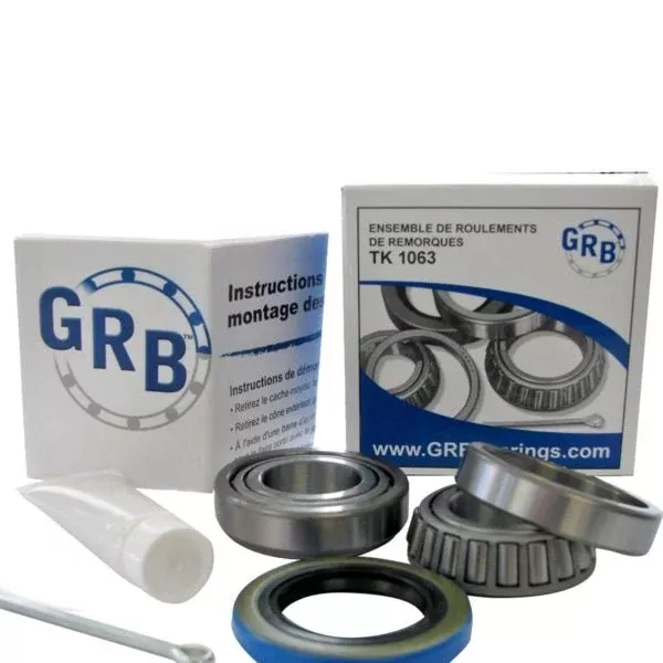 GRB Bearing Trailer Wheel Bearing Kits, TK 1063
