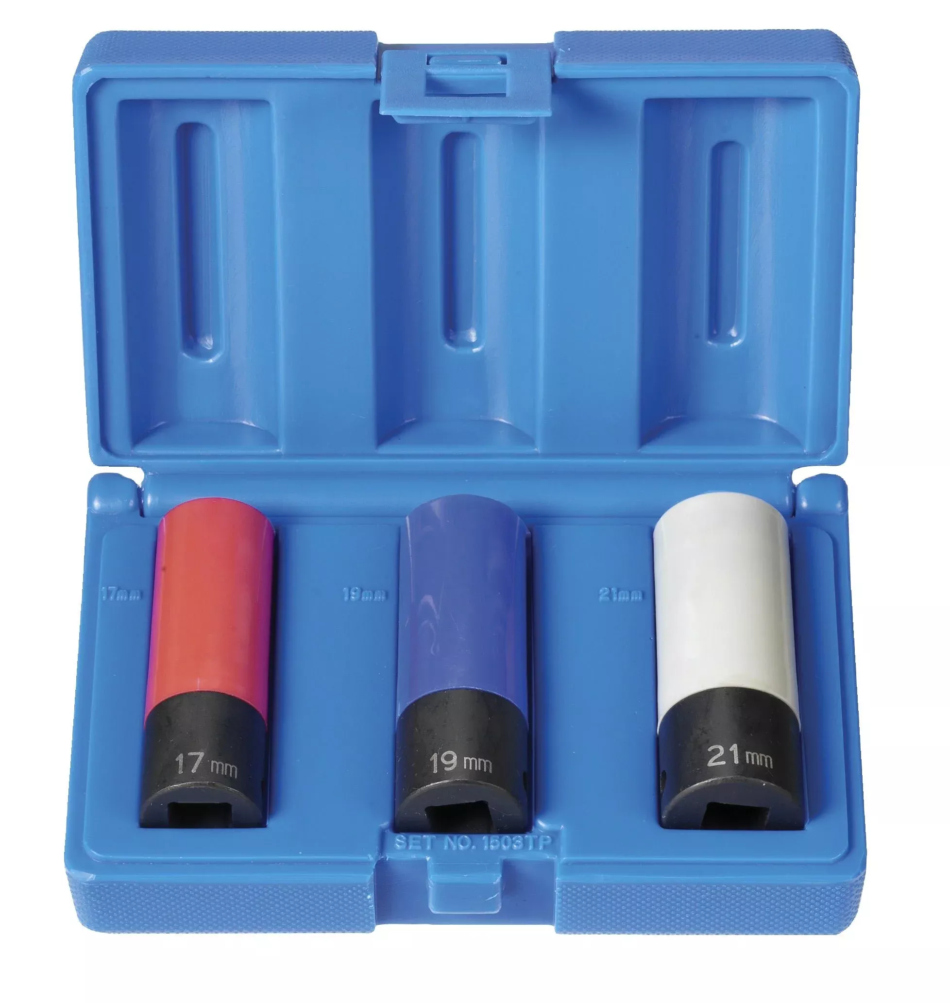 Grey Pneumatic 1503TP 1/2″ Drive Extra Thin Wall Metric Deep Impact Set 3 Piece