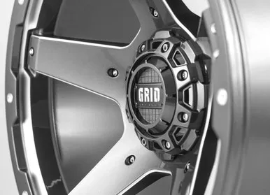 Grid Wheels GD0420090645G3566 20X9.0 6X114.3 35 Offset Alloy Wheel
