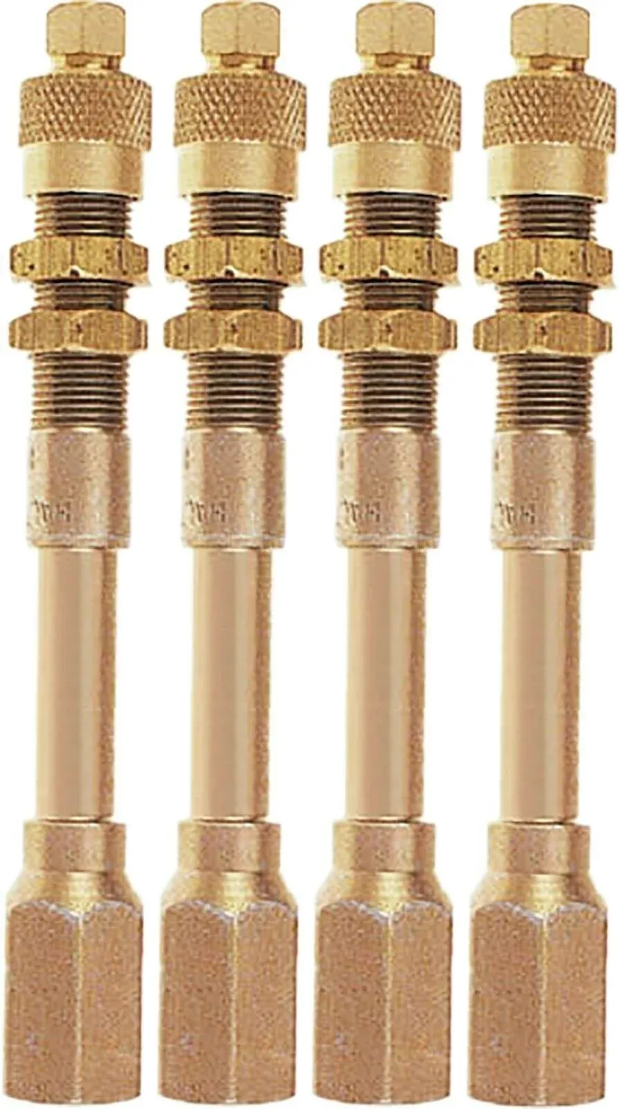 Haltec 867-4 4" Large Bore Brass Valve Extension Pack of 4