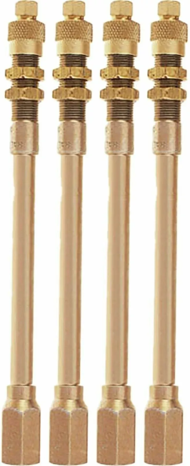 Haltec 867-6 6″ Large Bore Brass Valve Extension Pack of 4
