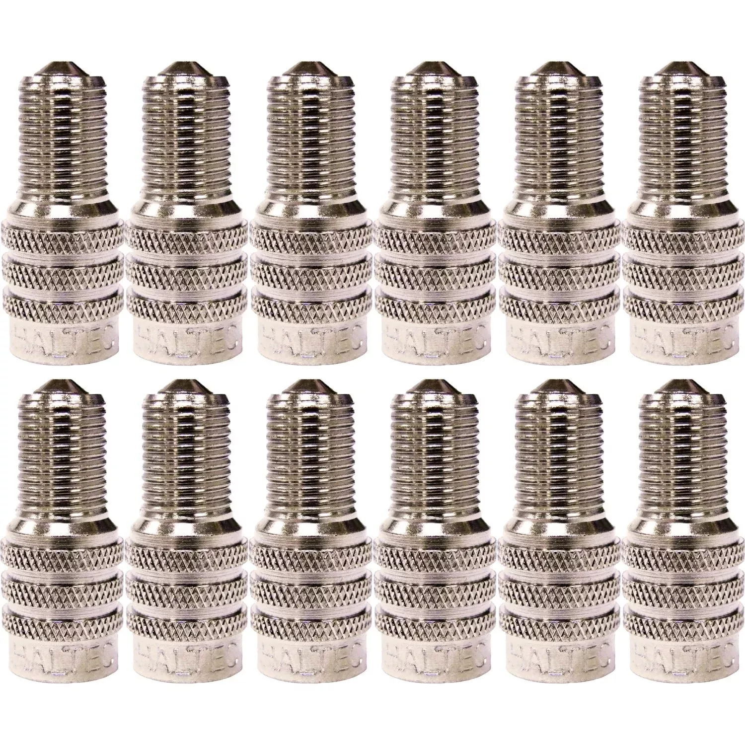 Haltec DS-1 Double Seal Flow-Through Valve Cap Pack of 12