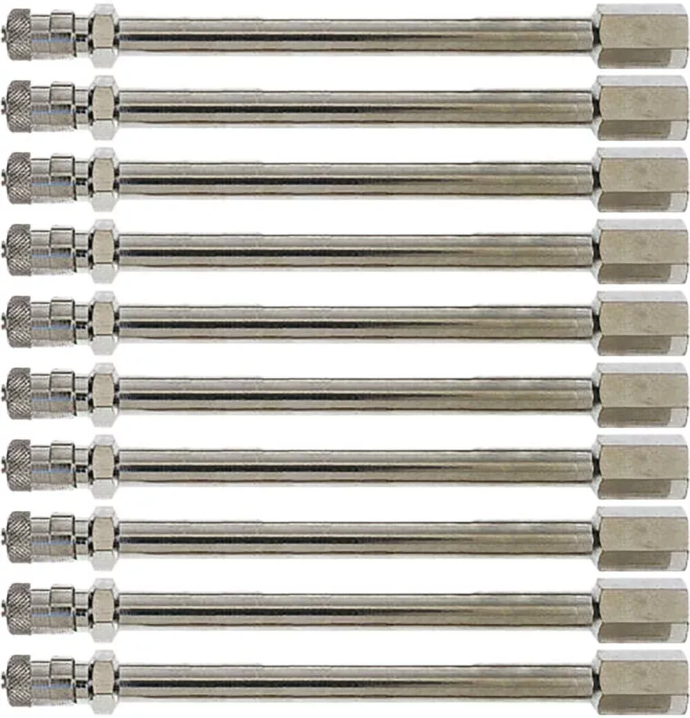Haltec HE-372 4″ Light Weight Valve Extension with 3/8″ Short Collar Pack of 10