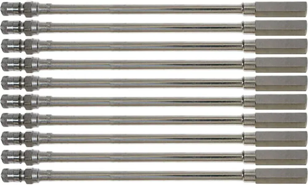 Haltec HE-393 6″ Light Weight Valve Extension with 1″ Long Collar Pack of 10